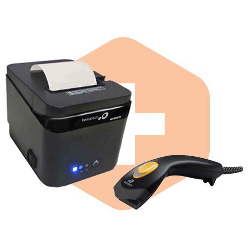 Kit Impressora MP-2800 TH + Leitor S-100 - Bematech - ZIP Automação