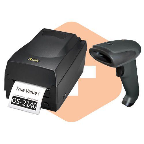 Kit Impressora OS-2140 Argox + Leitor TL-120 Tanca  - ZIP Automação