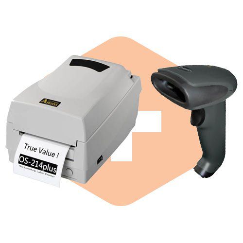 Kit Impressora OS-214 Plus Argox + Leitor TL-120 Tanca - ZIP Automação