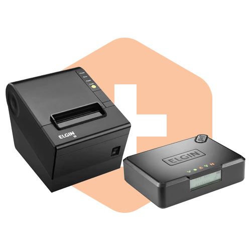 Kit SAT Fiscal Smart + Impressora i9 Full - Elgin  - ZIP Automação