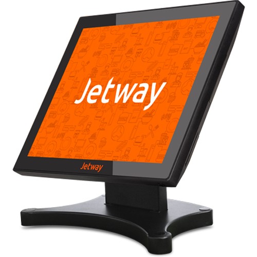 Monitor Touch Screen Jetway 15 pol. JMT-330  - ZIP Automação