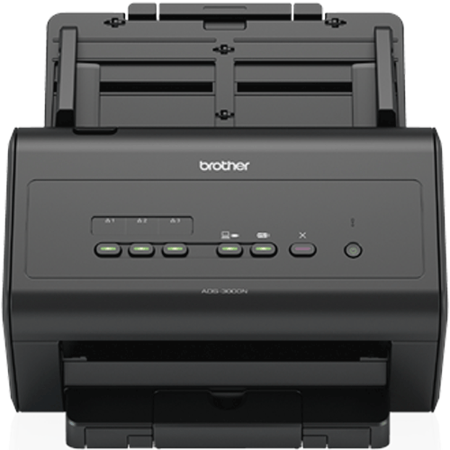 Scanner Brother ADS-300N Ethernet / USB  - ZIP Automação