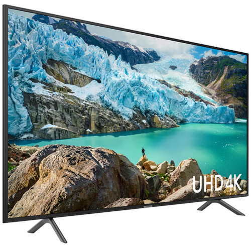 Smart TV LED 50 pol. 4K UHD Samsung 50RU7100  - ZIP Automação