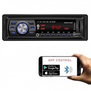 Rádio Automotivo Player Doorbem FM MP3 Usb Bluetooth Auxiliar Frontal 4x50w