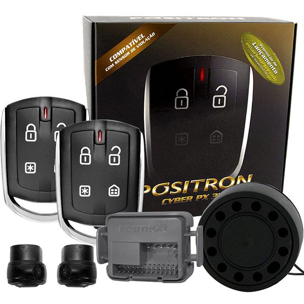 Alarme Automotivo Positron Cyber PX330 com aproximação - AutoParts Online