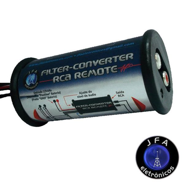 Filtro e Conversor RCA JFA  - AutoParts Online