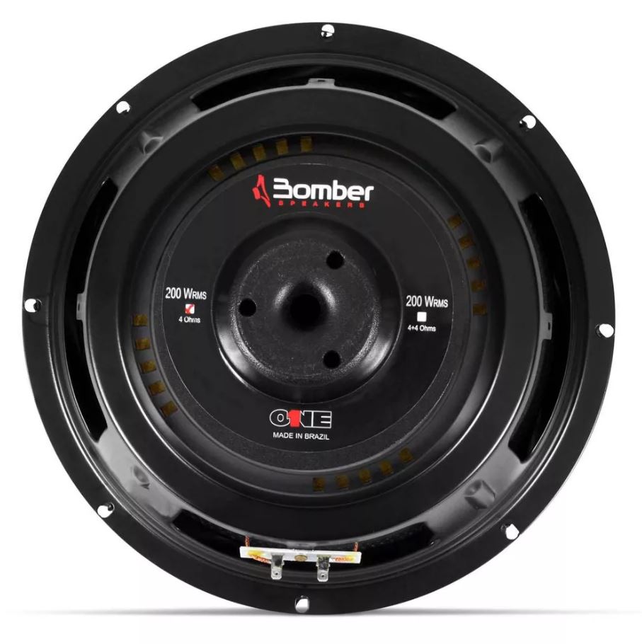 Subwoofer Bomber One SW12B-ONE B4 12? 200W RMS 4 ohms  - AutoParts Online