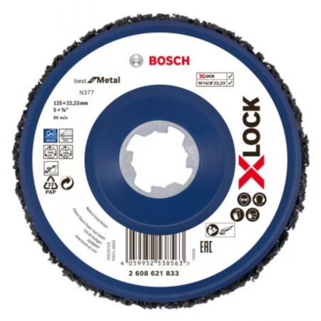 Disco de limpeza X-LOCK N377 BOSCH