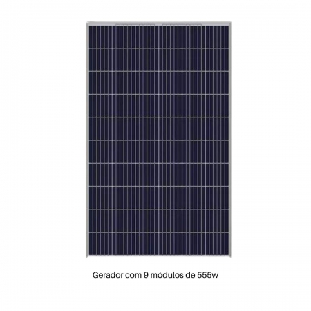 Gerador Fotovoltaico 5 KwP Livoltek