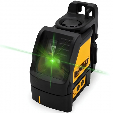 Nivel a laser autonivelante linhas cruzadas verdes DW088CG-LA Dewalt