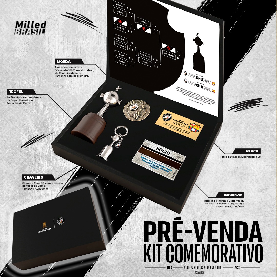 Kit Comemorativo Libertadores - Foto 0