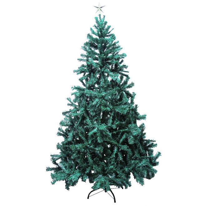Arvore Natal Pinheiro Nova Real 1,50m Verde 520 galhos - Natalia Chr