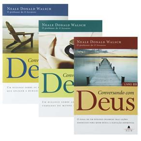 Livro Conversando com Deus Vol I, II, III Neale Donald Walsh ( Kit Completo )