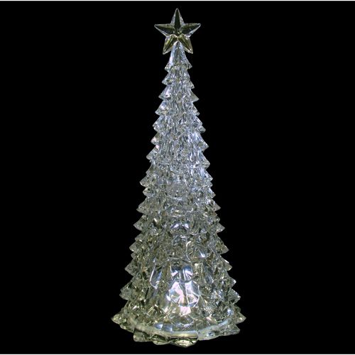 Enfeite de Natal Árvore Acrílico 39cm C/Iluminação - Natalia Christmas