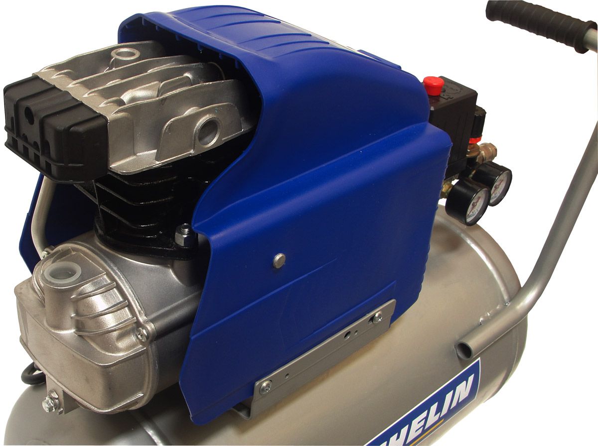 Compressor de Ar Profissional 24 Litros 2HPs 200 L/m - Bivolt mb24 - Michelin
