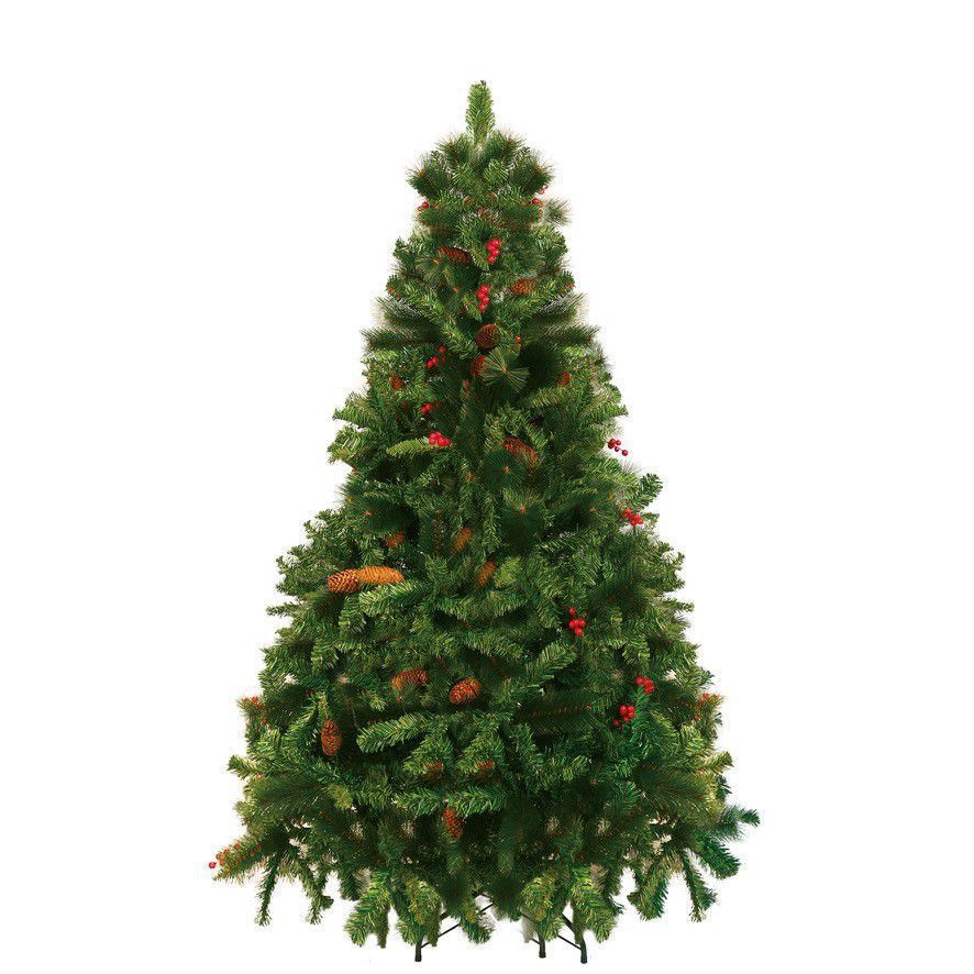 Árvore Natal Decorada Alpina 150cm 330 Galhos - Magizi