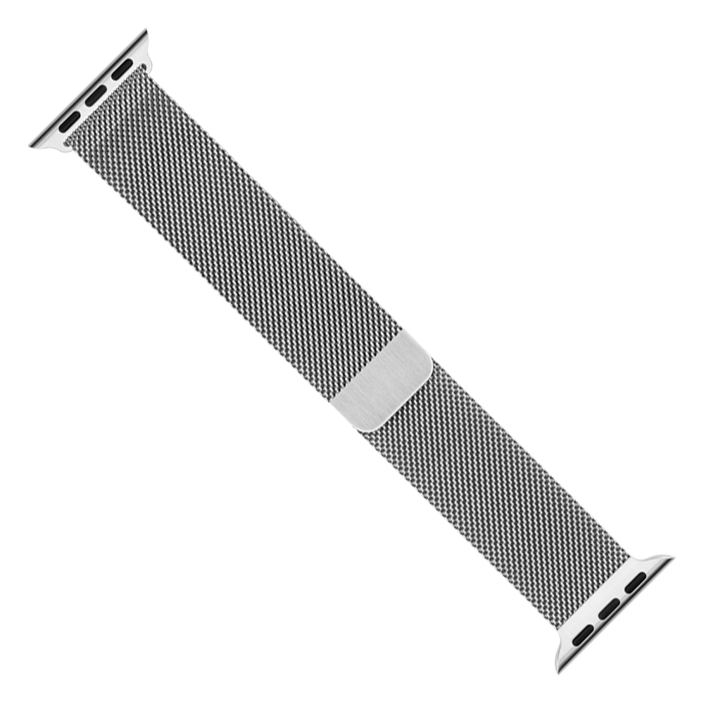 Pulseira Aço Inox p/ Apple Watch 42/44 mm Fecho Magnetico