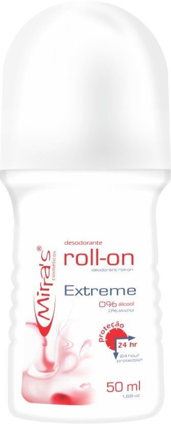 Desodorante Roll-on Extreme Antitranspirante 50ml - Mirra´s