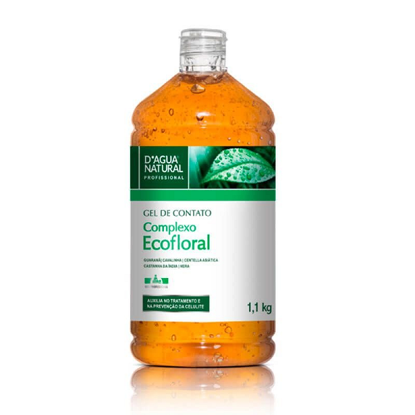 Gel De Contato Complexo Ecofloral - 1,1Kg D´Água Natural