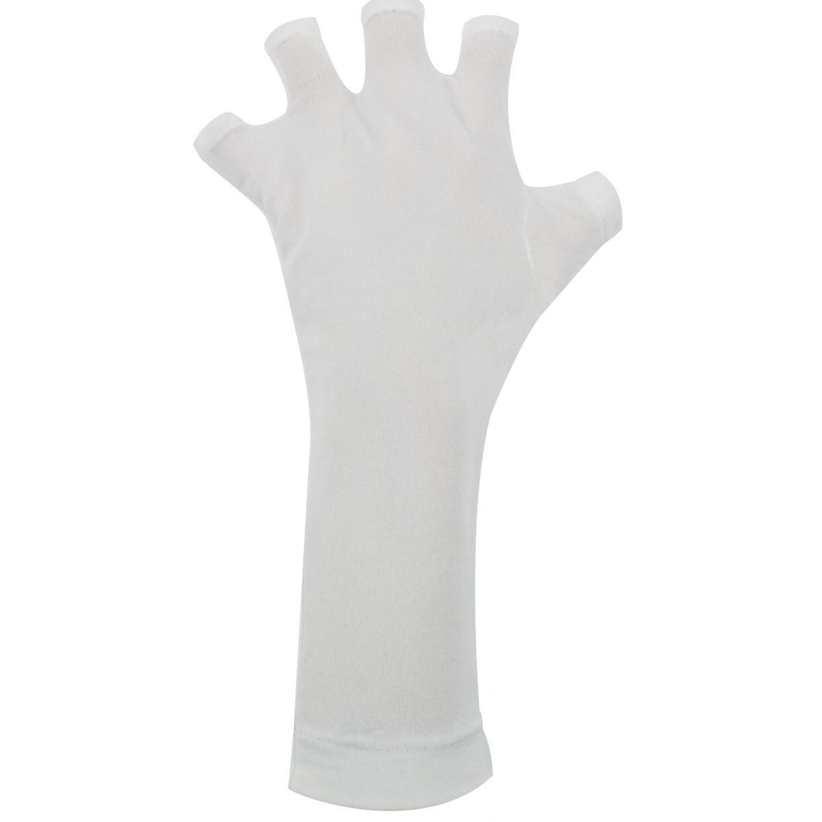 Luva Branca Protetora Das Mãos Para Cabine UV - Santa Clara