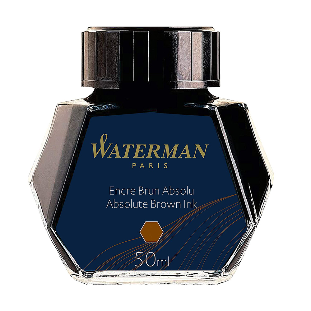 Vidro de Tinta Waterman Original Marrom 50 ml S0110830