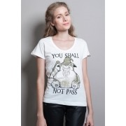 Camiseta You Shall Not Pass - Feminina