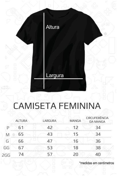 Camiseta Super Lucha - Feminina  - FastGames