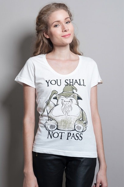Camiseta You Shall Not Pass - Feminina  - FastGames