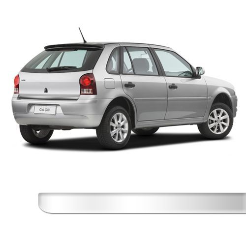 Adesivo Resinado Friso Cromado Porta Malas URA Volkswagen Gol G4 2006 a 2013