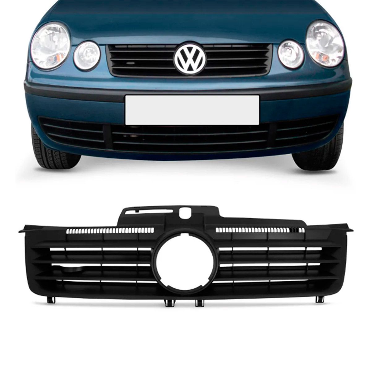 Grade Dianteira Volkswagen Polo 2001 à 2005 Sem Emblema