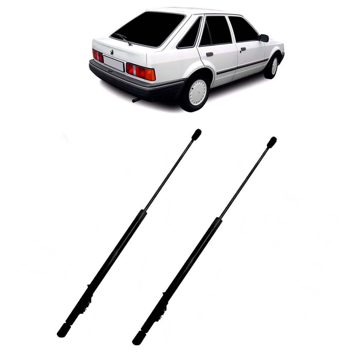 Par Amortecedores Porta Malas Perfect Com Limpador Ford Escort XR3 1984 até 1992