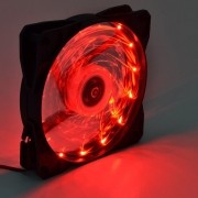 Cooler para Computador Led Fan Red VISUTEC