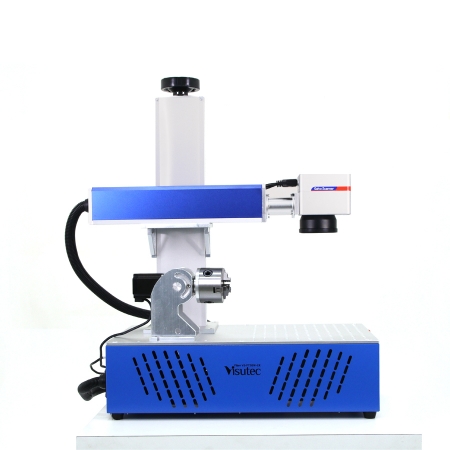 Maquina de Gravação a Laser Fiber Galvanométrica com eixo rotativo VS-FT20W-RR