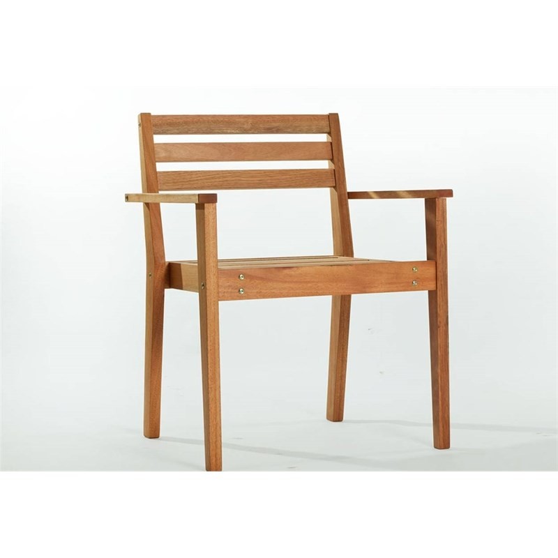 Cadeira com Braços Quarter Jatobá - Mão & Formão