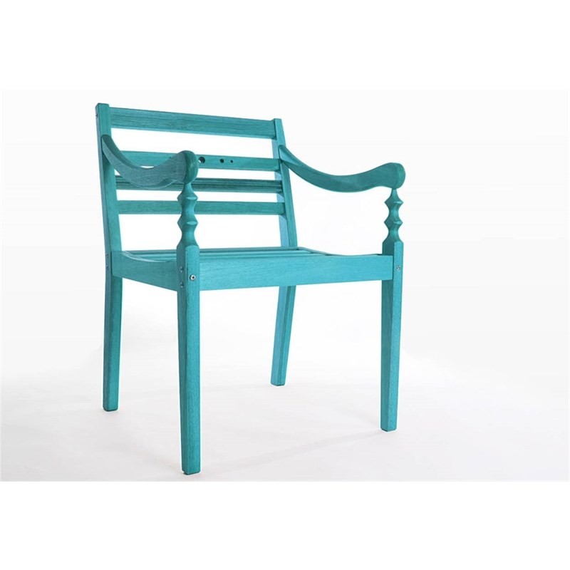 Cadeira Varanda 100% em Madeira Azul - Mão & Formão