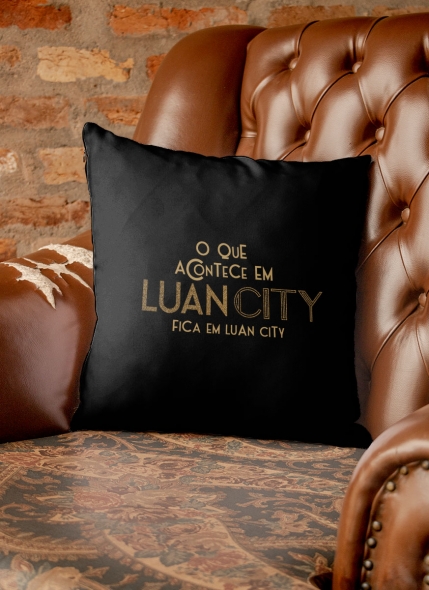 Almofada de Tecido Luan City Capa