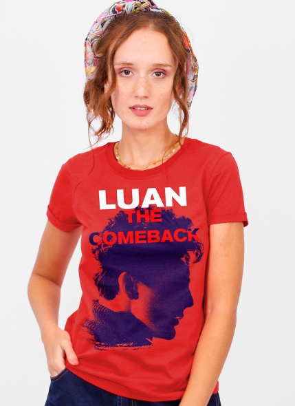 Camiseta Feminina Luan Santana Comeback