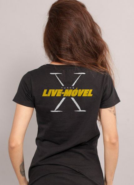 Camiseta Feminina Luan Santana Live-Móvel X