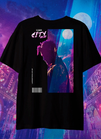 Camiseta Luan City 2.0 Cyber