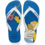 Chinelo Havaianas Unissex Os Simpsons Homer Branco com Branco