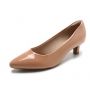 Sapato Scarpin Modare Salto Baixo Verniz Premium Nude - 7314100