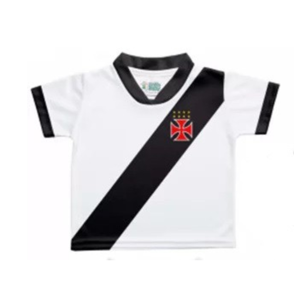 Camiseta Torcida Baby Vasco Licenciada Infantil 031SX