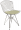 Cadeira Bertoia DKR com Assento - Cromada