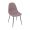 Cadeira Eames Dover em Linho com Base Metal Preta - Várias Cores