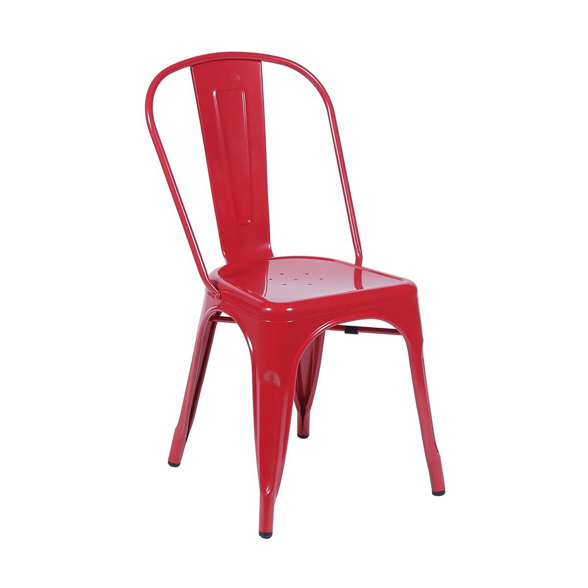 Cadeira Tolix Iron em Aço Empilhável com Pintura Epóxi - Várias Cores