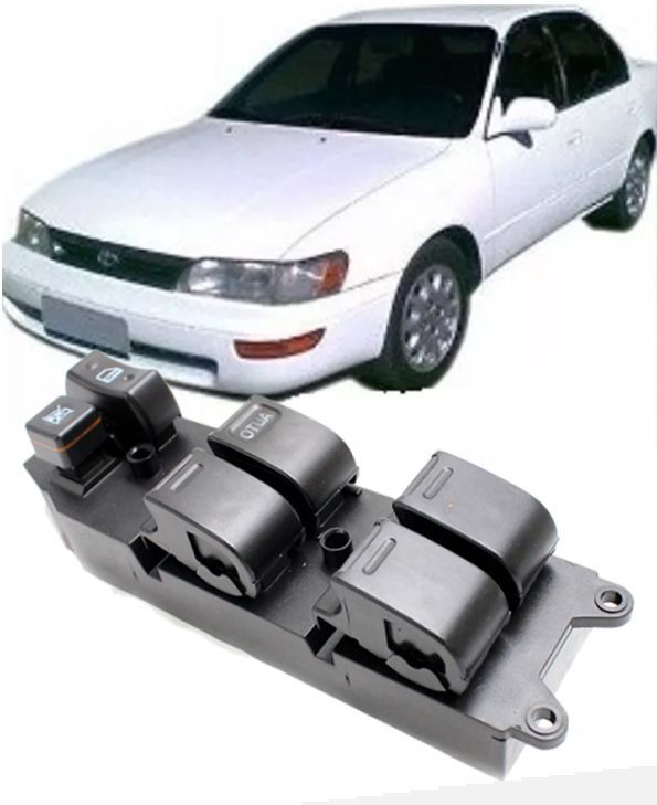 Botao Interruptor Vidro Eletrico Corolla 1993 a 1997 - 14 Pinos
