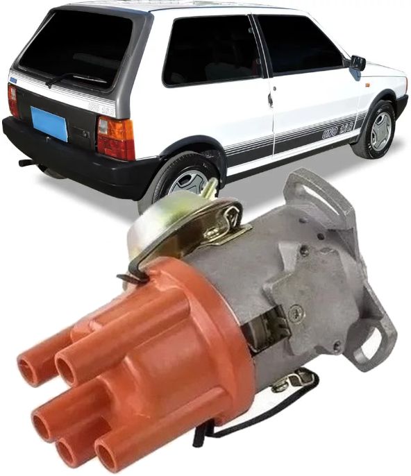 Distribuidor Ignicao Uno 1.6 R Elba e Fiorino 1.6 com Carburador e Motor Argentino - de 1989 À 1993