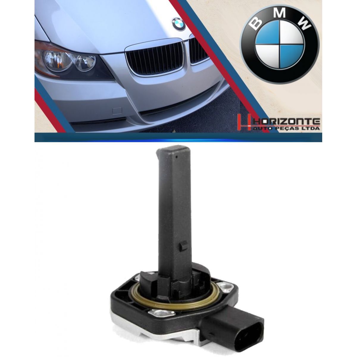 Sensor de Nivel de Oleo BMW 118i 120i 316i 318i 320i 2.0 16V - 12617501786