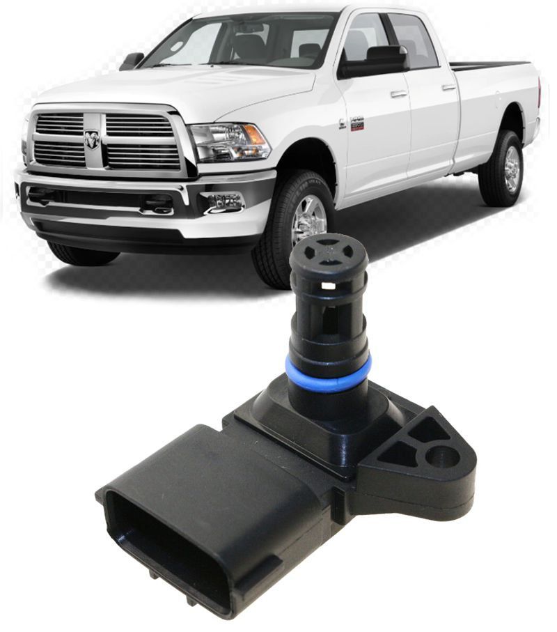 Sensor Map Pressao Ar Dodge Ram 2500 6.7 e Ford Cummins - 5wk96801