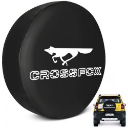 Capa De Estepe Crossfox 2005 a 2019 PVC Raposa Com Cadeado
